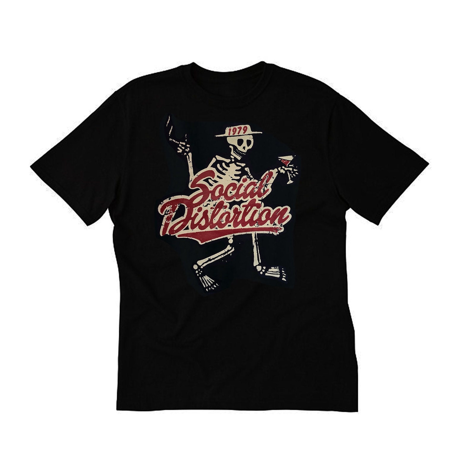 Discover Punk rock band social distortion # 1 T-shirt