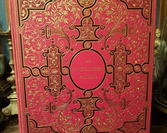 Antique 1884 XL Die Kunstschatze Italiens Geschildert von Carl von Lützow Mit Radirungen von : F.Böttcher, L.H.Fischer, Herausgegeben