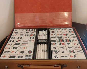 Vintage Japanese Mah Jong Set