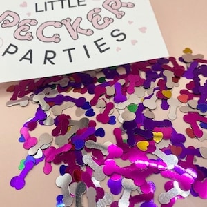 Confetti – Zizi doré – 30g – PartyDeco