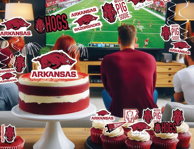 Arkansas Razorbacks Party Supplies, Birthday Party, Graduation ...
