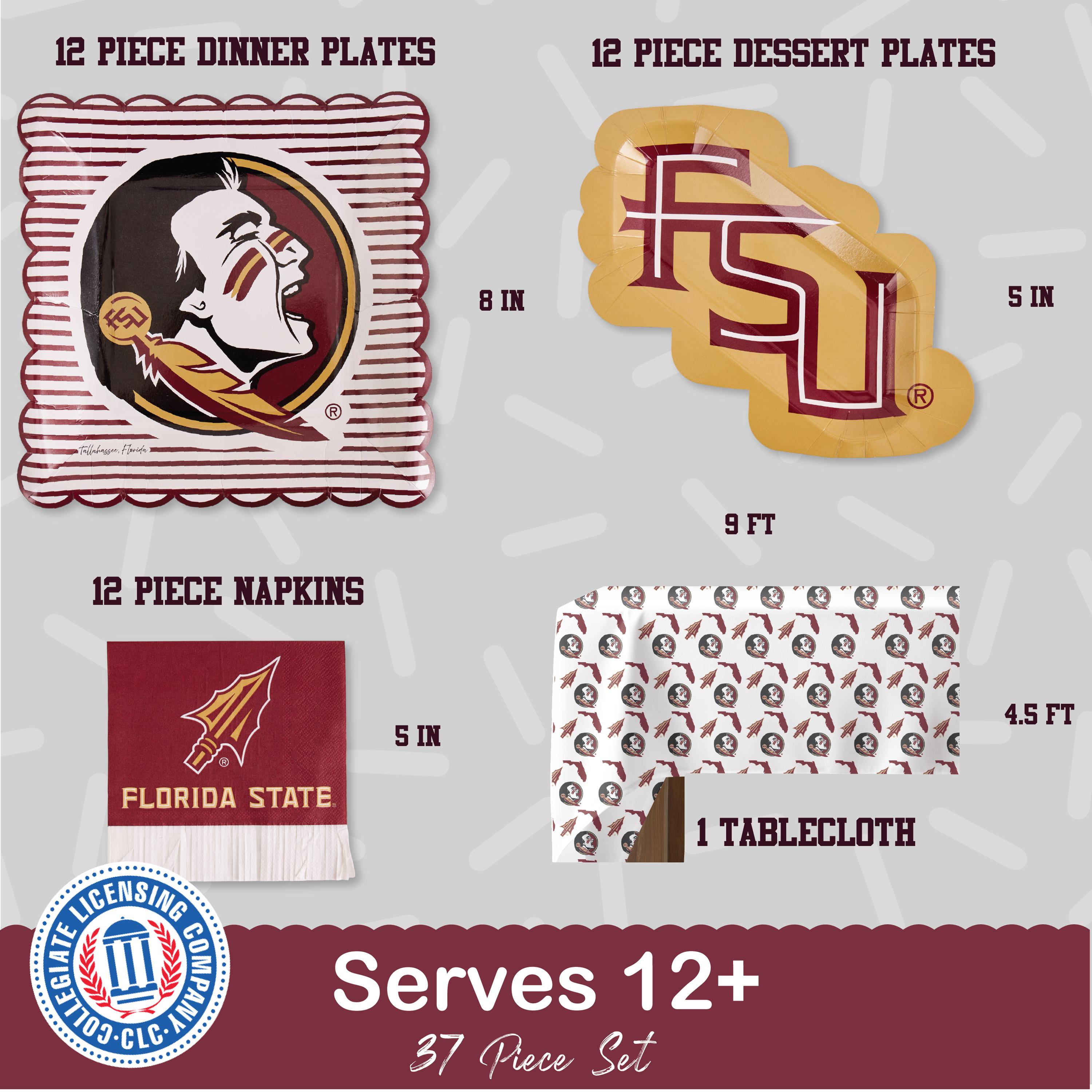 FSU Seminoles Party Supplies, Birthday, Graduation Decorations ...