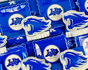 Kentucky Wildcats Party Supplies, Birthday, Graduation Decorations, Football Game Kentucky Wildcats Tableware (37 Pieces, Serves 12)