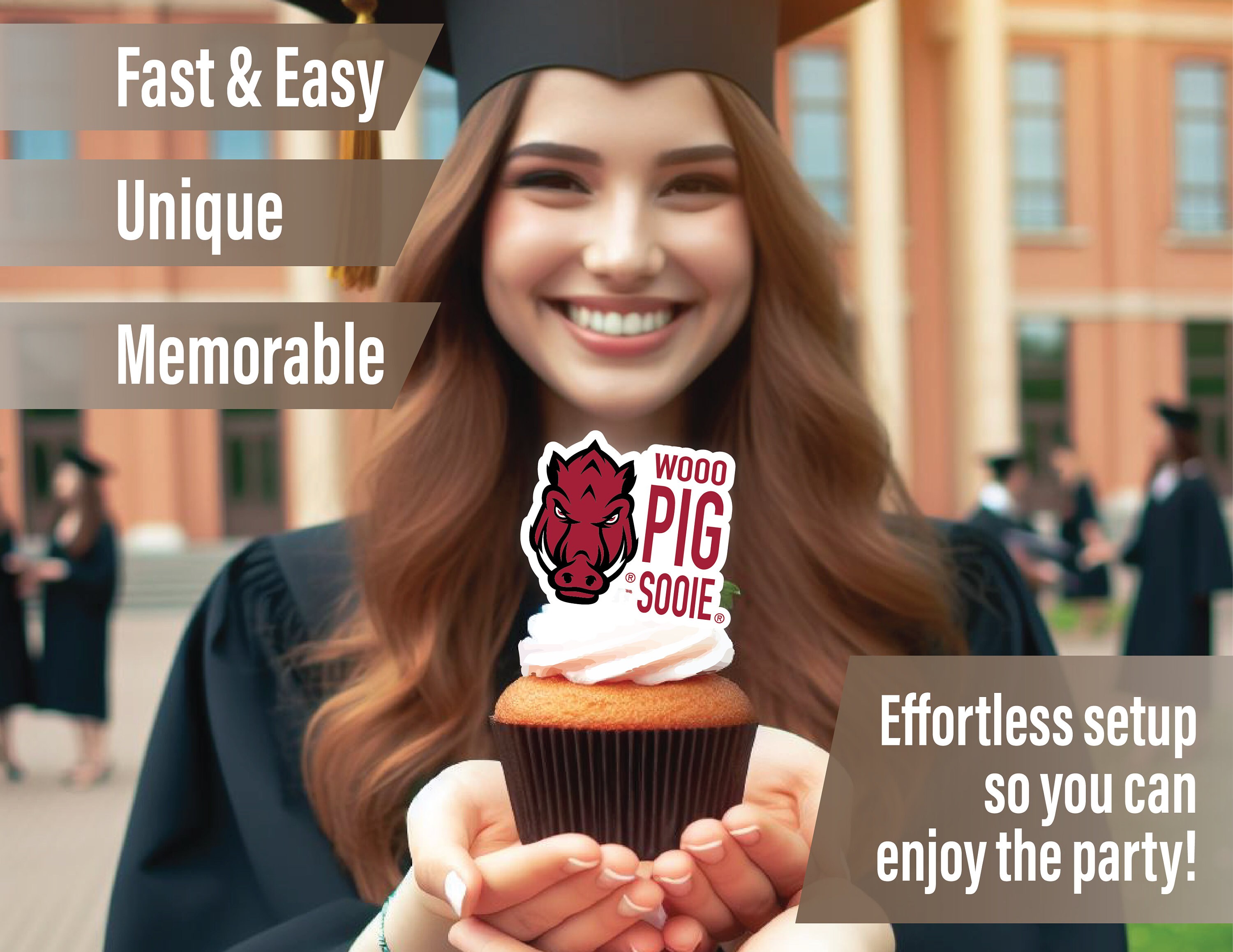 Arkansas Razorbacks Party Supplies, Birthday Party, Graduation ...