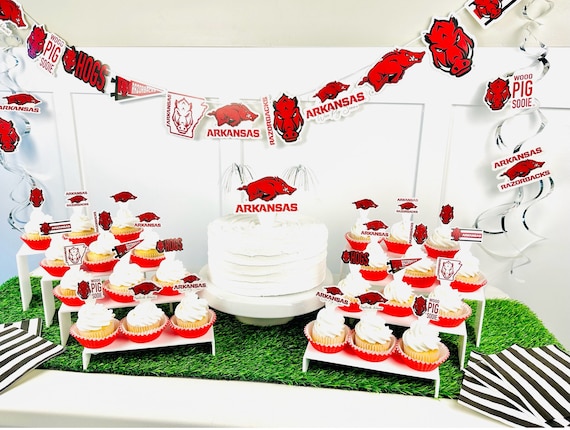 University Of The Incarnate Word Cupcake Picks - Set Of 6, Food-Safe Acrylic Toppers, 3.5" Height - View #11