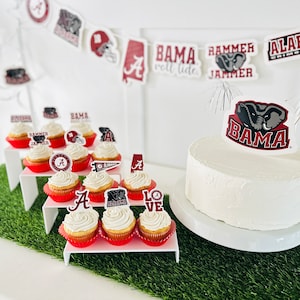 Alabama Crimson Tide Party Supplies, Birthday Party, Graduation Decorations, Game Day and Alabama  Football Party Decor (45 Pc)