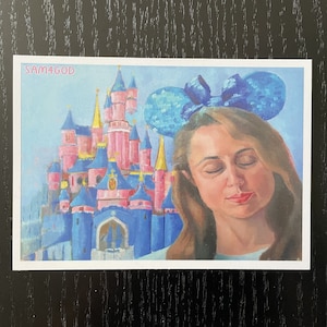 CARTÃO POSTAL Disney Castle Dreaming
