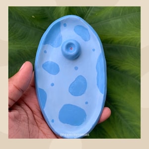 Doodle Clay Incense Holder