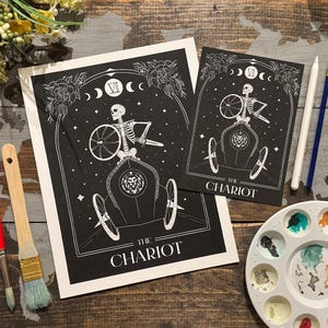The Chariot – Major Arcana Tarot Art Print