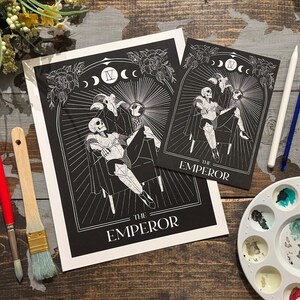 The Emperor – Major Arcana Tarot Art Print