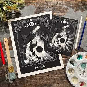 The Fool – Major Arcana Tarot Art Print