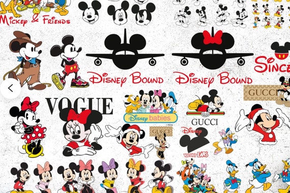 Disney Gucci SVG, Png, JPG, Eps, Dxf, Gucci Logo SVG, Gucci Pattern SVG Minnie  Mouse Baby SVG, Minnie SVG, Disney SVG, Gucci SVG