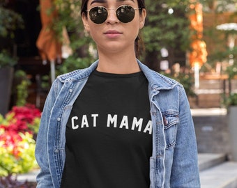 Cat Mama Comfort Colors T-Shirt