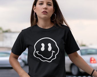 Trippy Smiley Face T-Shirt