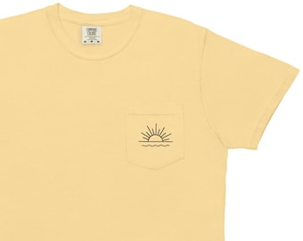 Sunrise Pocket Comfort Colors T-Shirt