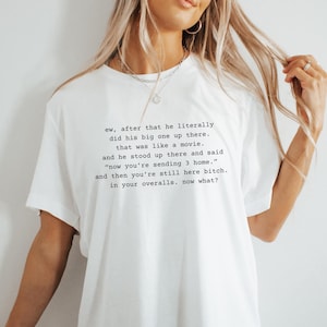 Leah Love Island Shirt Big One Up There In Your Overalls Love Island Season 6 Love Island USA Rob and Leah Shirt Like A Movie Leah Kateb