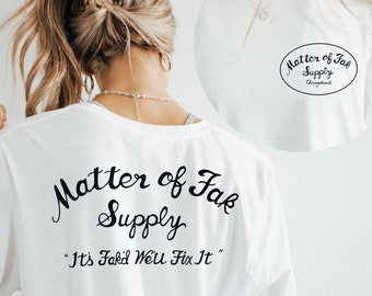 Chemise The Bear : Matter of Fak Supply, t-shirt vintage Chicago