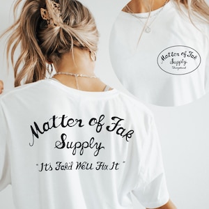 Matter of Fak Shirt The Bear Yes Chef Shirt Matty Matheson Jeremy Allen White Shirt Matter of Fak T Shirt Vintage Chicago Shirt Bear TV