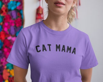 Cat Mama Comfort Colors T-Shirt