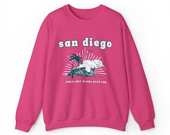 San Diego Sweatshirt: California Bachelorette Trip Crewneck