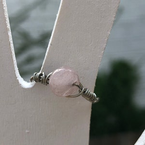 Rose Quarts ring