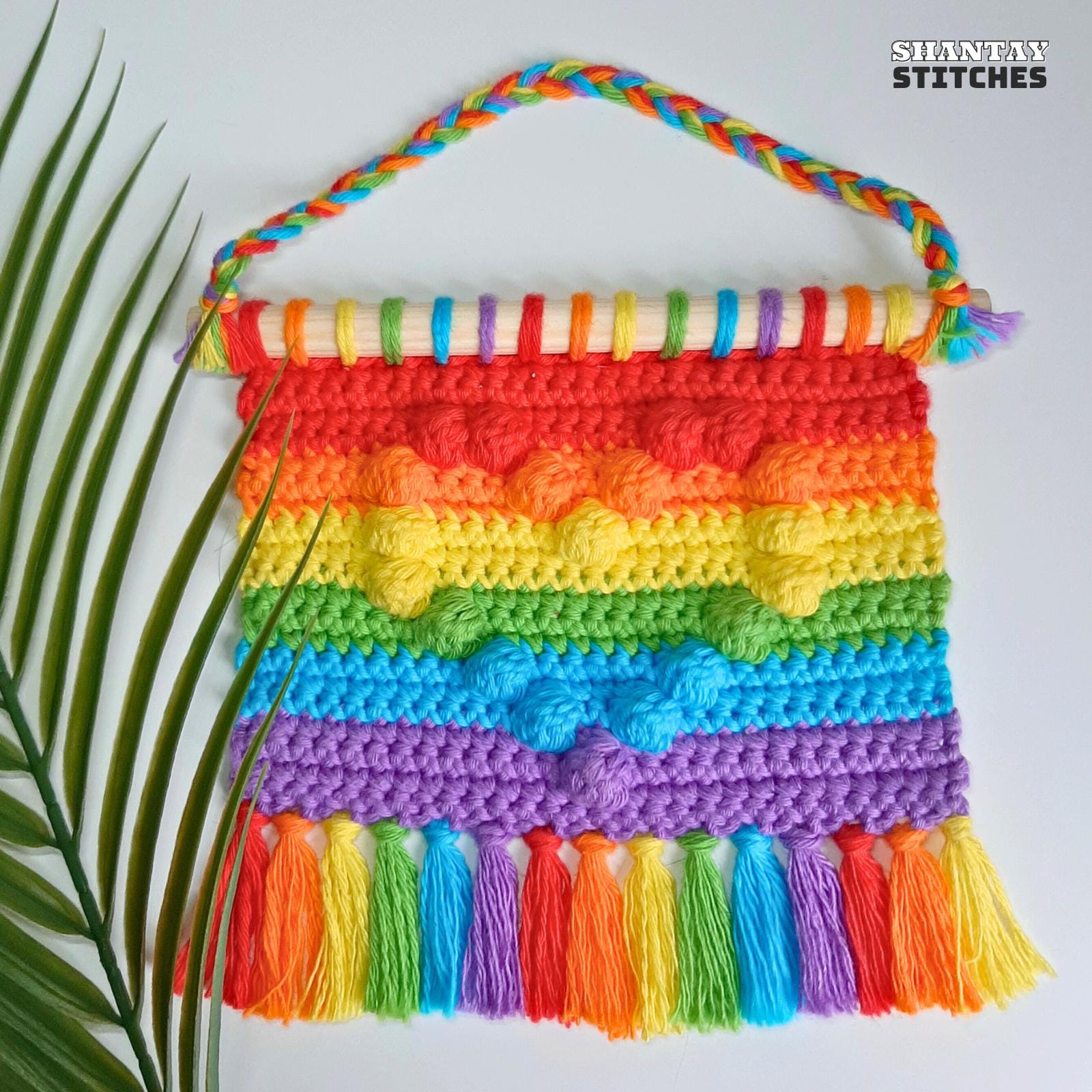 14 Crochet Tapestry Charts with Sea Turtles, Ghosts, and Wall Hangings 4 Gay Pride Crochet Pattern: Mini Heart Tapestry Chart