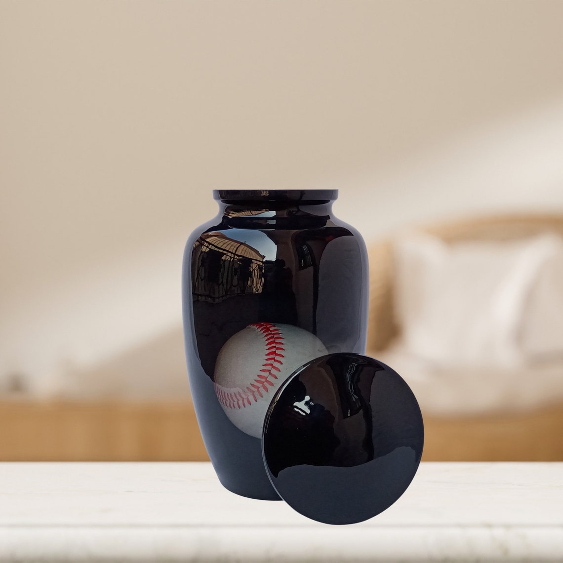 Baseball Large Adult Cremation Urn for Human Ashes With Etsy