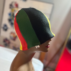 Rasta beanie hat