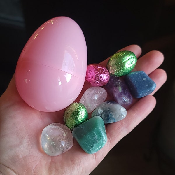 Crystal Filled Easter Egg | Easter Basket Gift