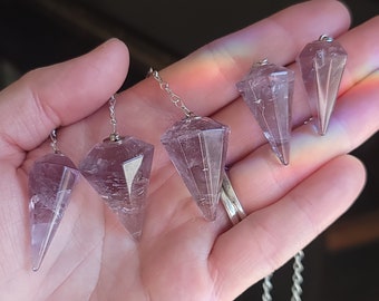 1″ Amethyst Small Pendulums from Brazil – Choose Your Own!