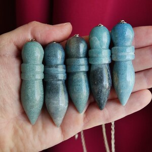 Large Trolleite Egyptian Karnac Pendulum 2.25-2.5″ – Choose Your Own!