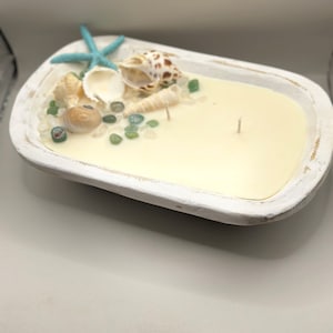 Beautiful Dough Bowl Candles