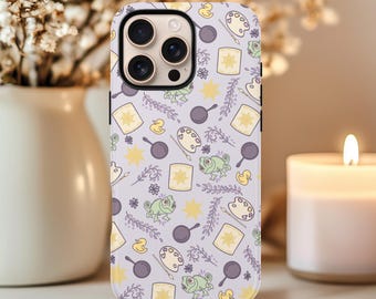 Phone Case, Tangled Disney Princess Rapunzel Pascal Floating Lanterns, Protective Cover, iPhone Samsung Pixel Huawei, Gift for Disney Fans,