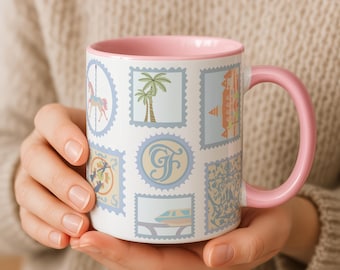 Grand Floridian Resort Coffee Mug | Disney-Inspired Palm & Victorian Design