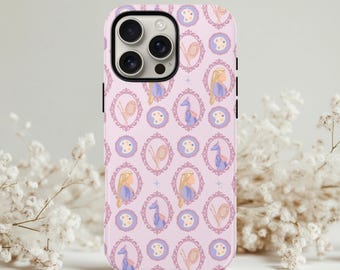 Rapunzel and Penelope Girly Childhood Movie Nostalgic Phone Case  | Tough Case