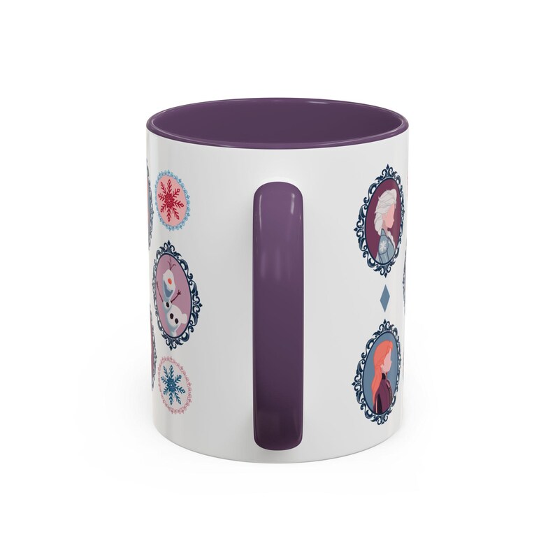 Frozen Anna Elsa Olaf Mug | Disney Princess Character Coffee Cup image 5