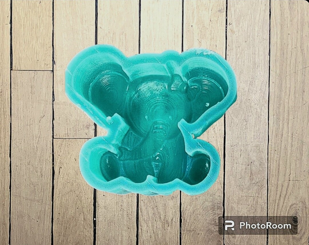 3D BABY ELEPHANT Silicone Mold for Freshies Freshy Soap Etsy