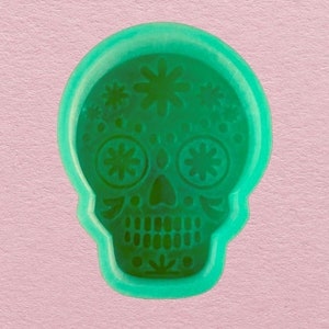 Sugar Skull Head Car Freshie Silicone Molds Aroma Beads Halloween Clay DIY  Craft Home Decor - Silicone Molds Wholesale & Retail - Fondant, Soap,  Candy, DIY Cake Molds