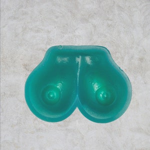 Breast Boob Mold for Freshie Mold for Bachelor Party Gift for Men, Soap Making Wax, Resin Craft, Oven Safe Silicone Mold, aprx 4&quot;×3&quot;×1&quot; deep