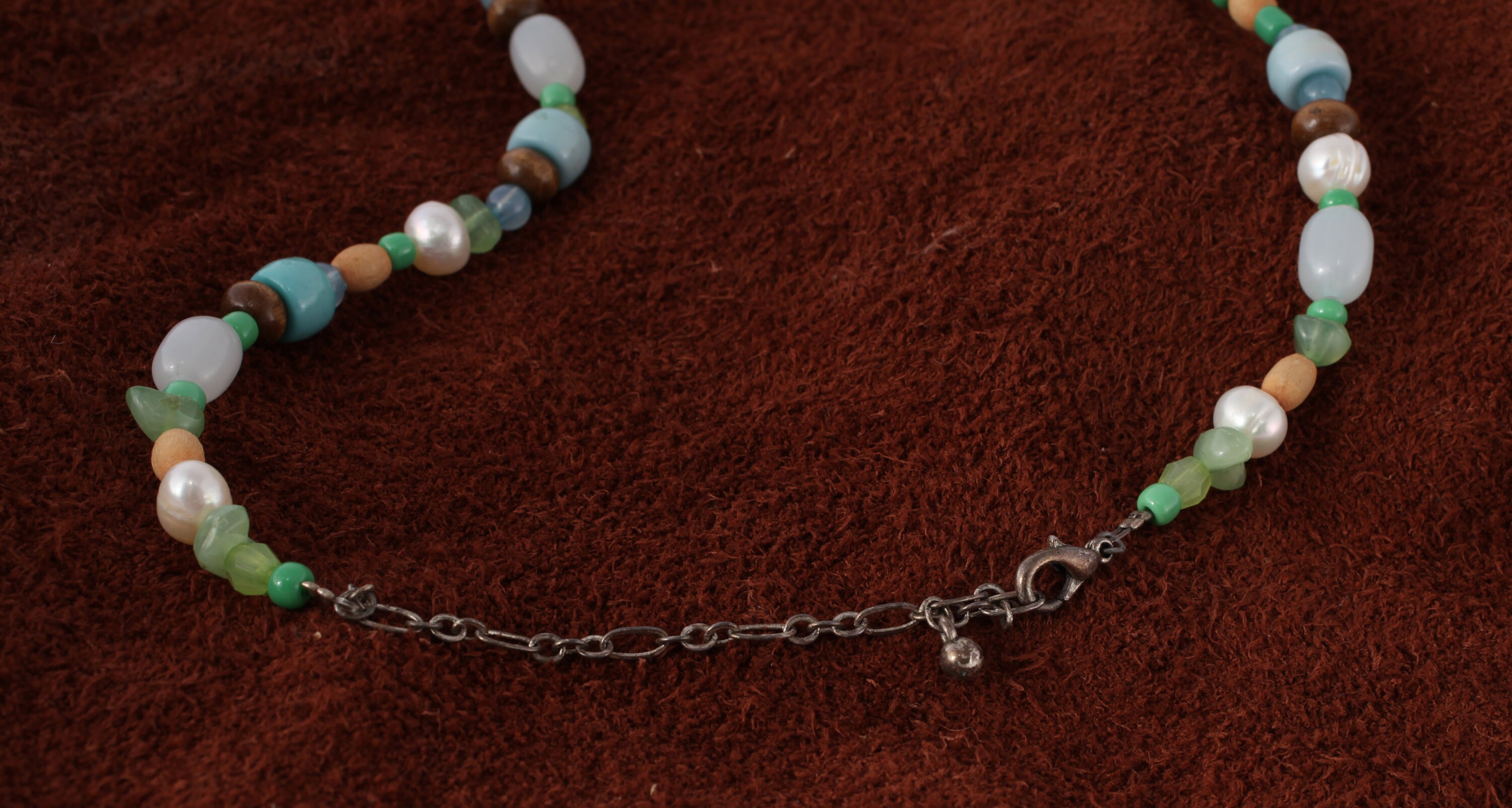 Mother of Pearl Beaded Necklace