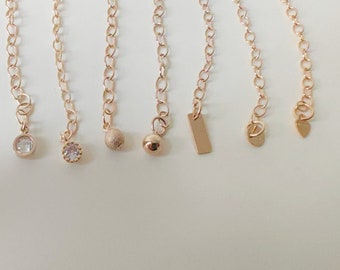 14K Gold Filled Extension Chain