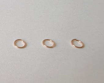 10pcs 14K Gold Filled Open Jump Rings