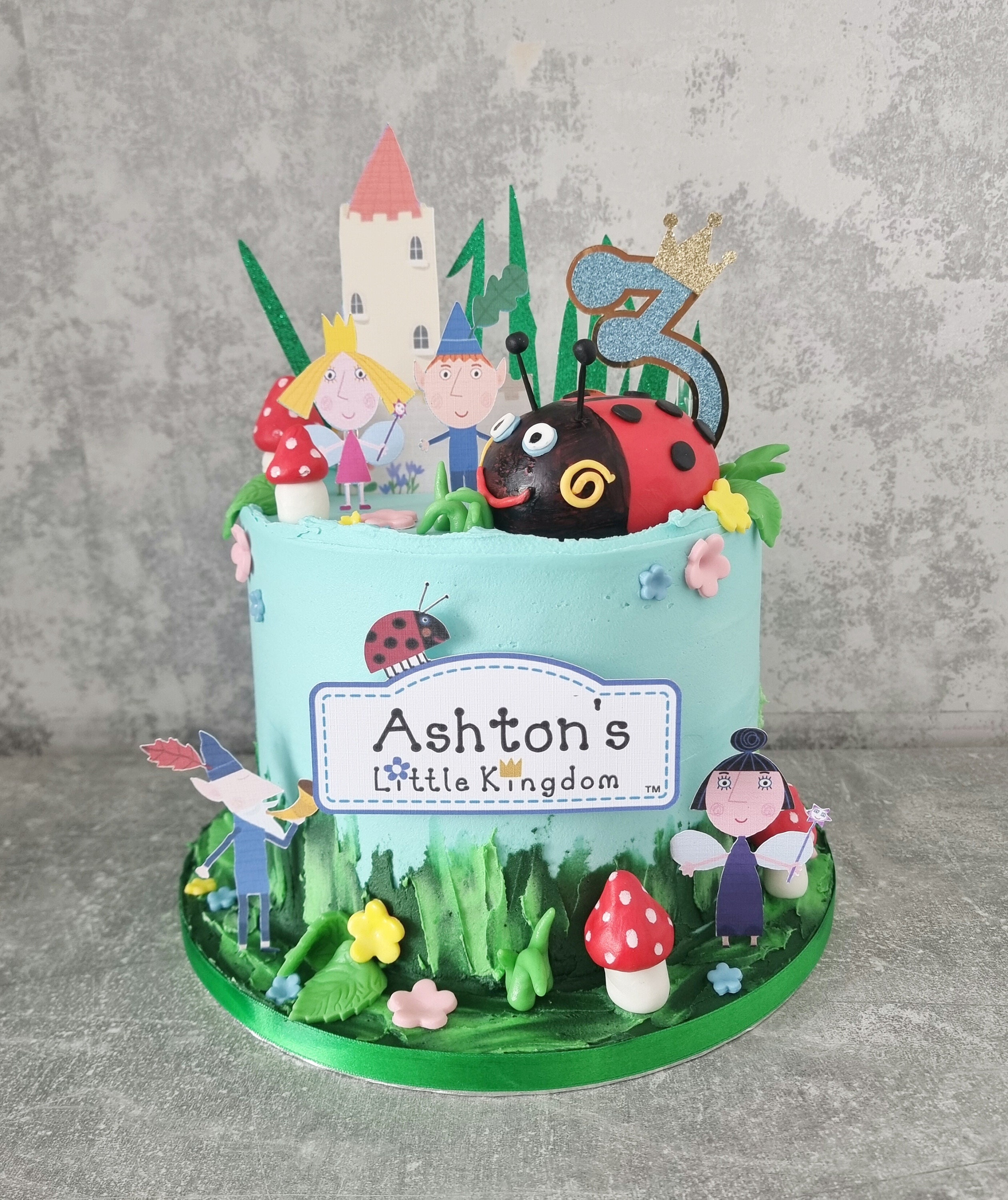 Ben and hollys little kingdom cake