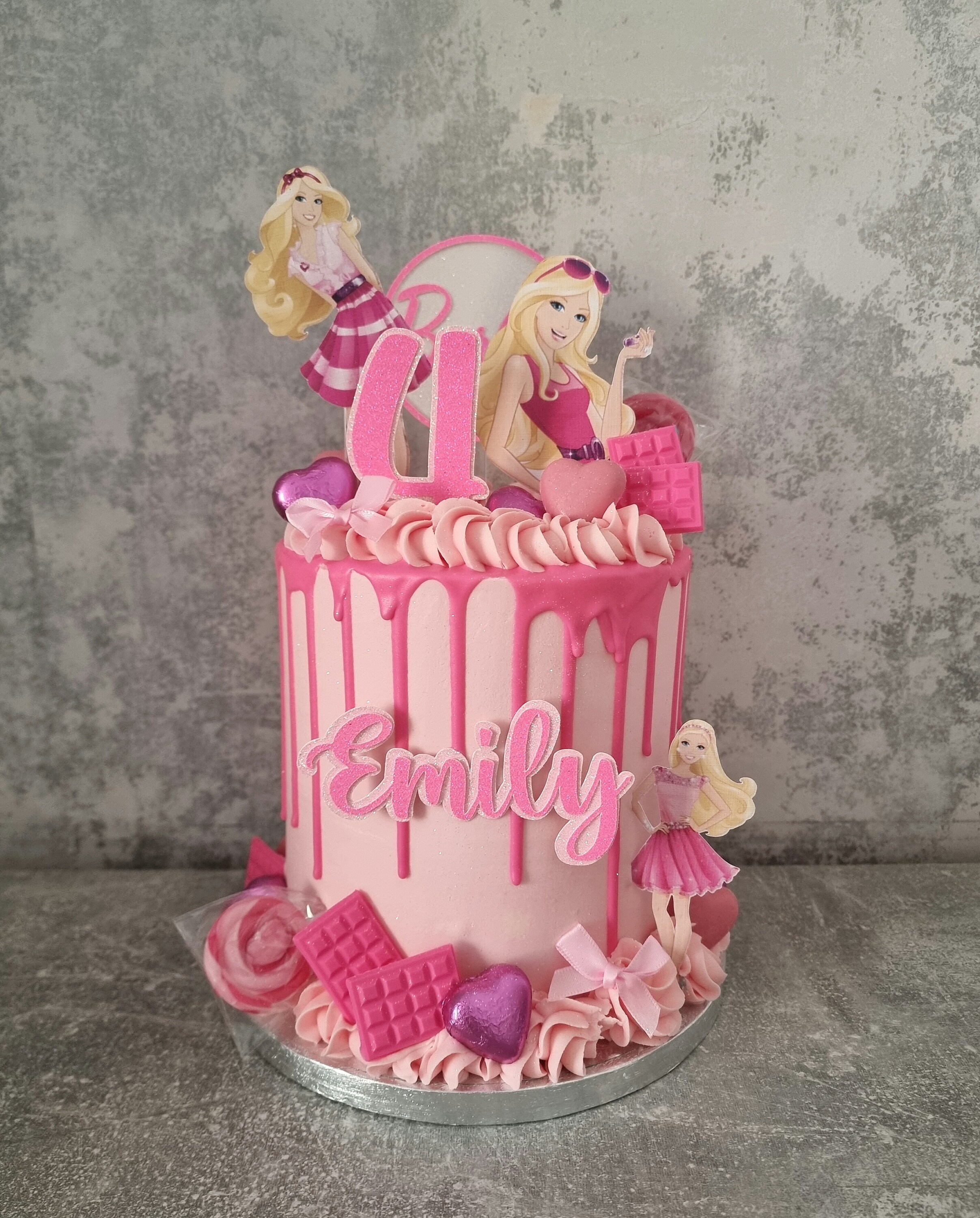 Barbie Cake Topper Bundle Etsy UK