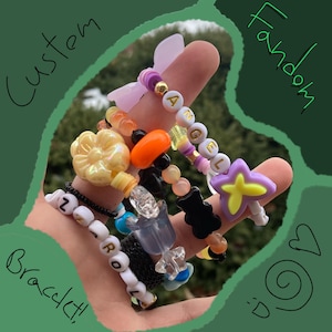 Custom Fandom Character/OC/Fursona Bracelet! &lt;3 (READ DESCRIPTION)