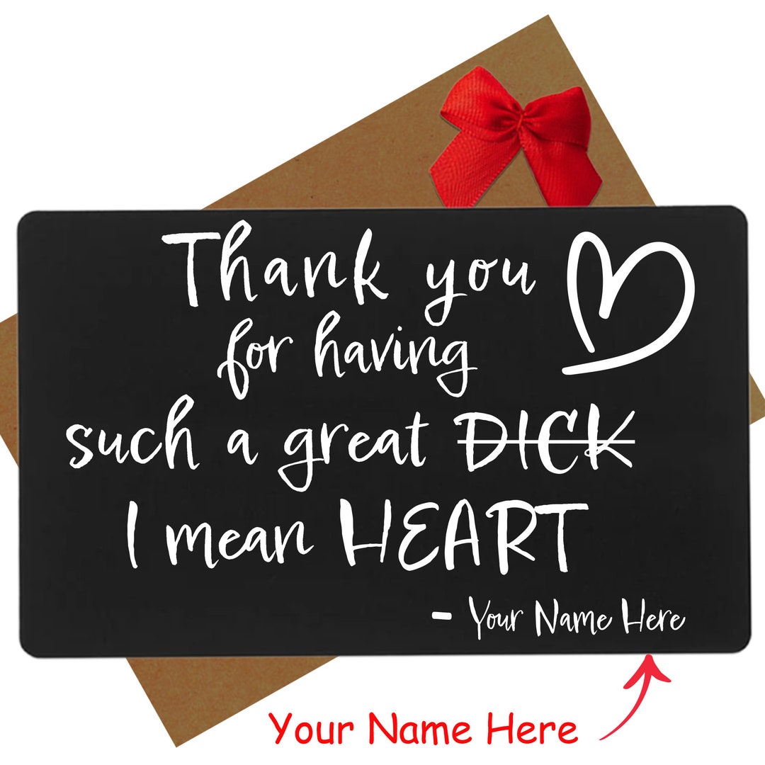 Personalized Metal Wallet Card Funny Wallet Card for Him Etsy