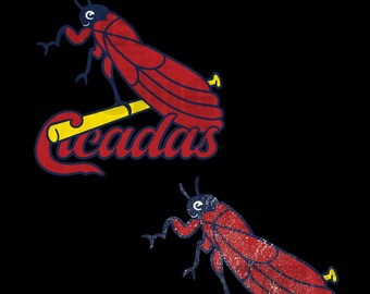 Cicadas, Cicada Bugs, Cardinals, Stl Shirt, Funny Bug Shirt, Viral Shirt, Funny, Trendy, Instant Download, Digital Download, Png & Svg,