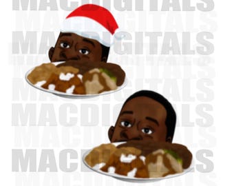 Thanksgiving Png, Funny Thanksgiving, Hood Santa, Funny Santa, 90s Santa, Santa Clipart, 90s Clipart, Thanksgiving, Holiday Png, Png ONLY