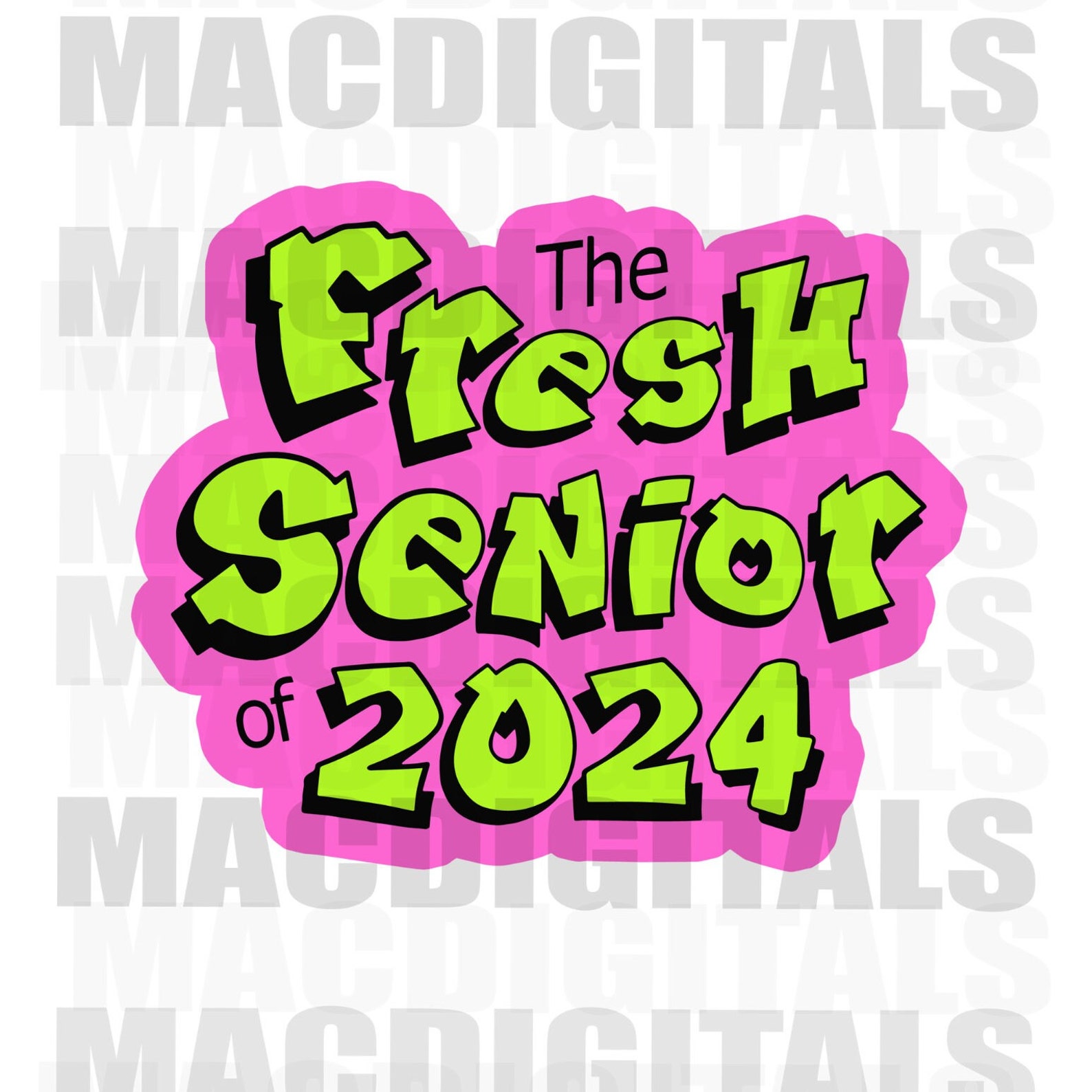 The Fresh Class of 2024 the Fresh Senior 2024 Fresh Bundle Etsy