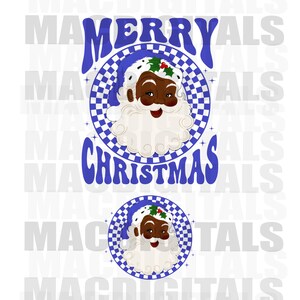 Merry Christmas Santa, Retro Christmas Png, Santa Claus Png, Christmas Vibes, Christmas Sublimation, Christmas Png, Holiday Png, Png ONLY